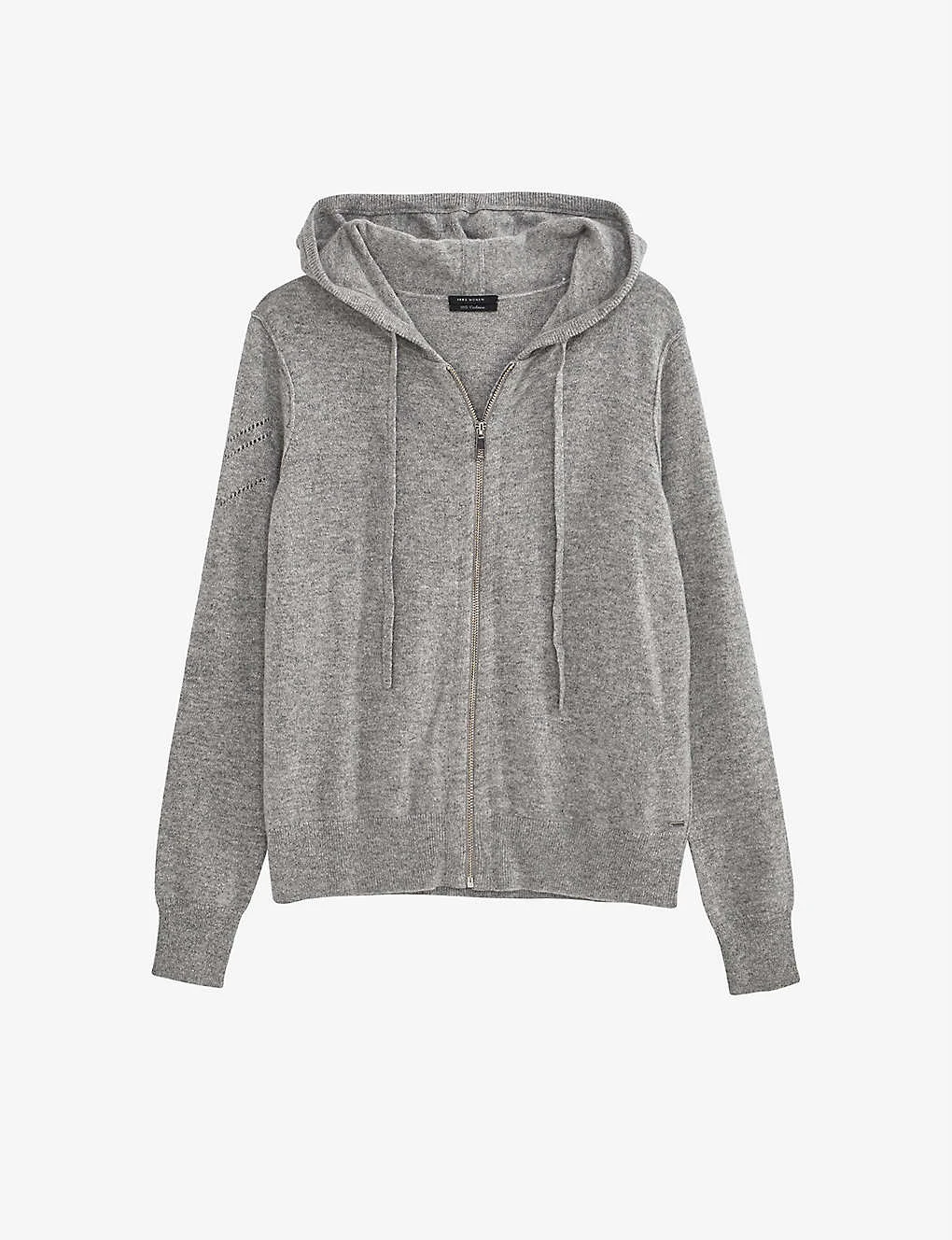 Ikks Hooded Long-sleeved Cashmere Hoody 3 Ikks Hooded Long-sleeved Cashmere Hoody