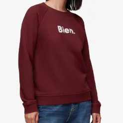 Whistles Bien Relaxed-fit Cotton Sweatshirt -Default Template 2 R04064361 PURPLE ALT02