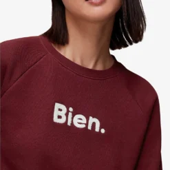 Whistles Bien Relaxed-fit Cotton Sweatshirt -Default Template 2 R04064361 PURPLE ALT04