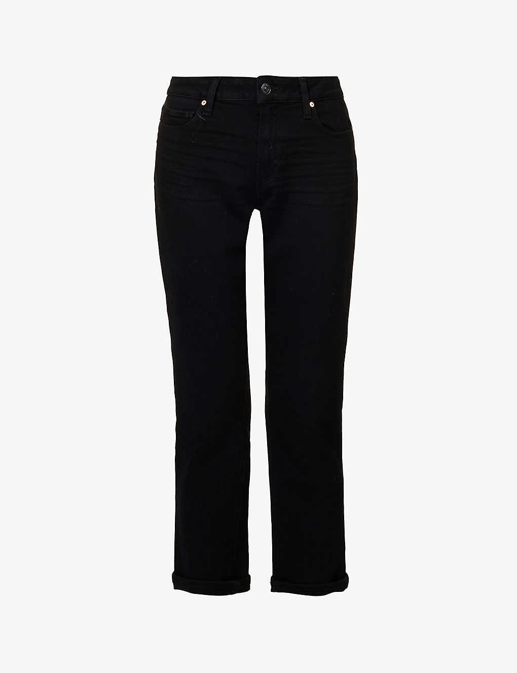 Paige Brigitte Straight-leg Mid-rise Stretch Cotton-blend Jeans 3 Paige Brigitte Straight-leg Mid-rise Stretch Cotton-blend Jeans
