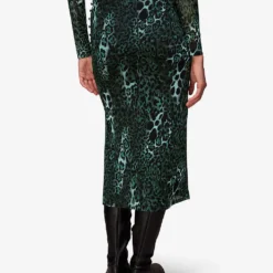 Whistles Night Cat Animal-print Stretch-mesh Midi Skirt 10 Whistles Night Cat Animal-print Stretch-mesh Midi Skirt -Default Template 2 R04082101 MULTICOLOURED ALT03