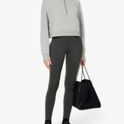 Lululemon Scuba Brand-embroidered Cotton-blend Hoody -Default Template 2 R04082430 HEATHEREDCOREMEDGREY ALT01