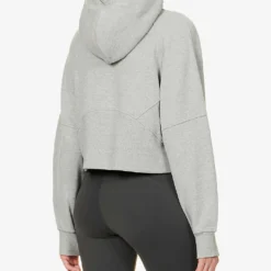 Lululemon Scuba Brand-embroidered Cotton-blend Hoody -Default Template 2 R04082430 HEATHEREDCOREMEDGREY ALT03