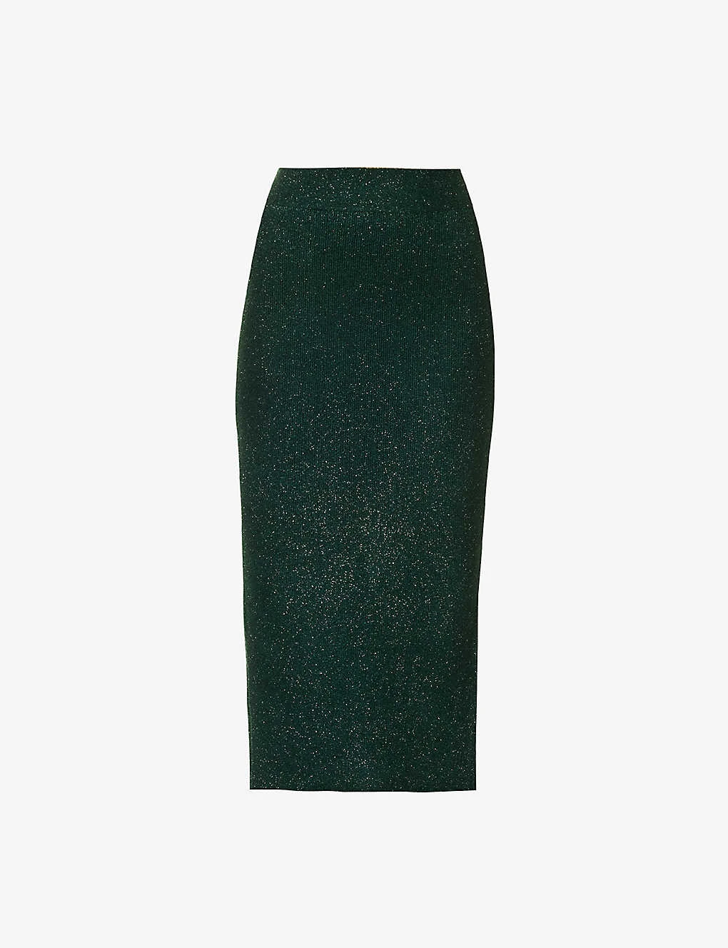 Moonlight Metallic-weave Stretch-woven Midi Skirt 3 Moonlight Metallic-weave Stretch-woven Midi Skirt