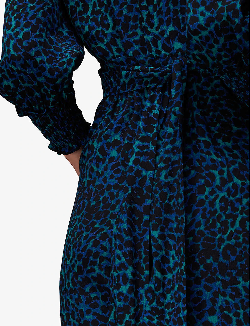 Whistles Leopard-print Tied-back Woven Jumpsuit 8 Whistles Leopard-print Tied-back Woven Jumpsuit - Image 6
