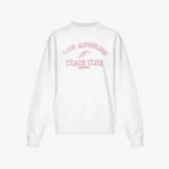 Track Club Logo-print Cotton-blend Sweatshirt