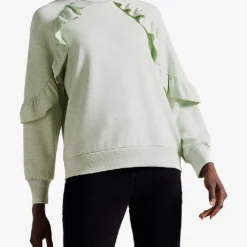 Ted Baker Stretch-woven Sweatshirt -Default Template 2 R04093049 LTGREEN ALT02