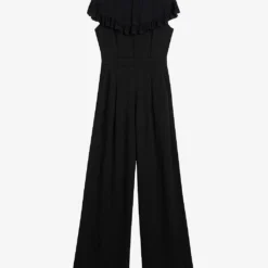 Ted Baker Olivvee Cape-sleeve Woven Jumpsuit
