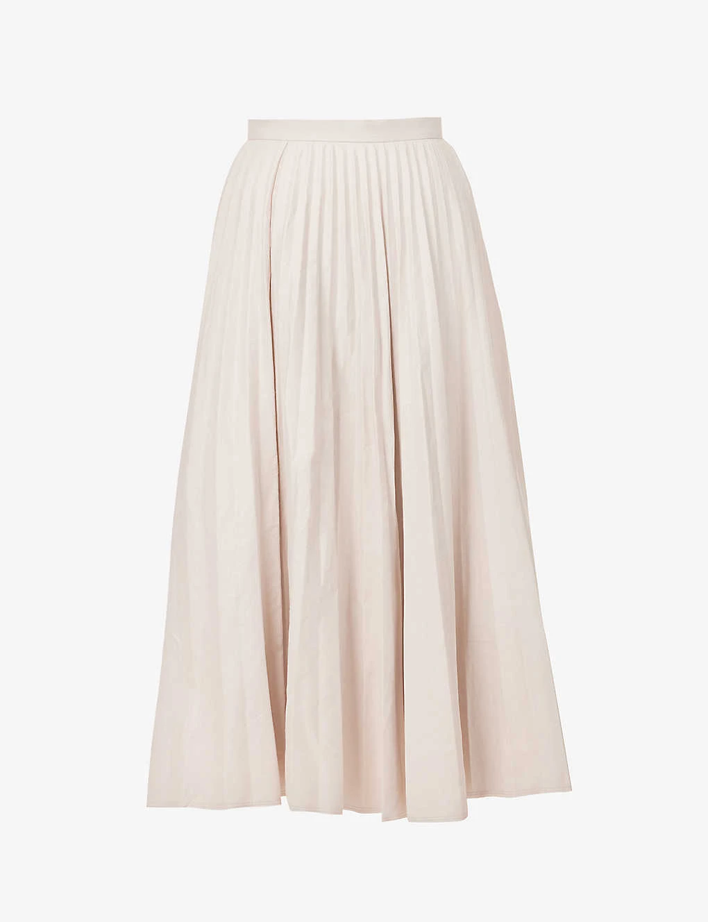 Joseph Siddons Pleated Mid-rise Linen-blend Maxi Skirt 3 Joseph Siddons Pleated Mid-rise Linen-blend Maxi Skirt