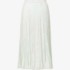 Joseph Sully Creased-texture Silk Maxi Skirt