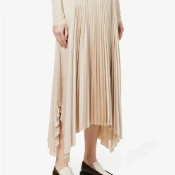 Joseph Ade Plisse Satin Midi Skirt -Default Template 2 R04095432 MAPLEWOOD ALT02