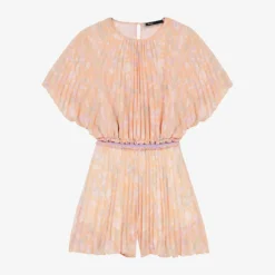 Maje Isisa Pleated Woven Jumpsuit