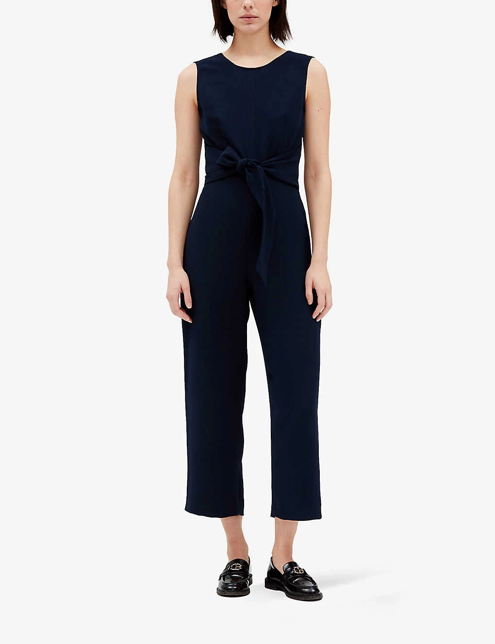 CLAUDIE PIERLOT Joa Square-back Sleeveless Woven Jumpsuit 5 CLAUDIE PIERLOT Joa Square-back Sleeveless Woven Jumpsuit - Image 3