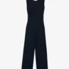 CLAUDIE PIERLOT Joa Square-back Sleeveless Woven Jumpsuit 2 CLAUDIE PIERLOT Joa Square-back Sleeveless Woven Jumpsuit -Default Template 2 R04105512 BLEUS M