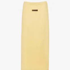 ESSENTIALS Cotton Midi Skirt