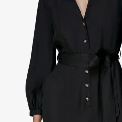 Whistles Leah Fitted Woven Jumpsuit -Default Template 2 R04118029 BLACK ALT04