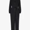 Whistles Leah Fitted Woven Jumpsuit -Default Template 2 R04118029 BLACK M