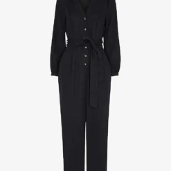 Whistles Leah Fitted Woven Jumpsuit