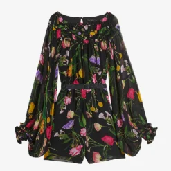 Ted Baker Floral-print Woven Mini Dress