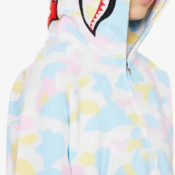 Camouflage-print Brand-appliqué Cropped Boxy-fit Cotton-jersey Hoody 11 Camouflage-print Brand-appliqué Cropped Boxy-fit Cotton-jersey Hoody -Default Template 2 R04126041 WHITE ALT04