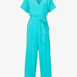 Max Mara Eolo V-neck Stretch-woven Jumpsuit