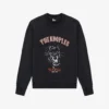 THE KOOPLES Brand Screen Print Cotton-jersey Sweatshirt 1 THE KOOPLES Brand Screen Print Cotton-jersey Sweatshirt -Default Template 2 R04129051 BLA55 M
