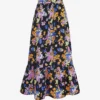 Hallow Floral-print Organic-cotton Maxi Skirt -Default Template 2 R04129970 FLORALBRIGHTPRINT M