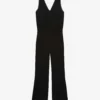 THE KOOPLES Diamond-lace V-neckline Sleeveless Woven Jumpsuit -Default Template 2 R04131159 BLA01 M