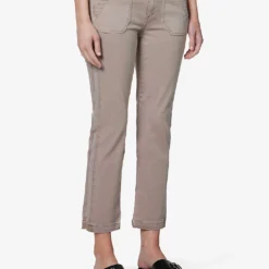 Paige Mayslie Straight-leg Mid-rise Stretch-denim Jeans -Default Template 2 R04144151 VINTAGEMOSSTAUPE ALT02