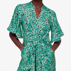 Whistles Floral-print Flutter-sleeve Woven Jumpsuit -Default Template 2 R04145317 MULTICOLOURED ALT02