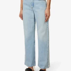 FRAME Le High ‘N’ Tight Wide-leg High-rise Recycled Cotton-blend Denim Jeans -Default Template 2 R04146393 LEGACYCHEW ALT02