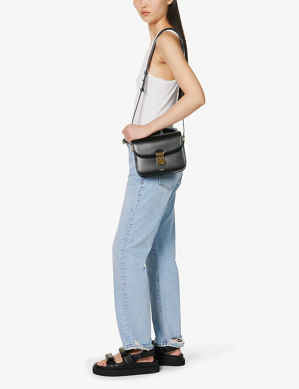 FRAME Le Slouch Straight-leg Low-rise Cotton And Recyled-cotton Blend Denim Jeans 4 FRAME Le Slouch Straight-leg Low-rise Cotton And Recyled-cotton Blend Denim Jeans - Image 2