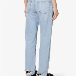 FRAME Le Slouch Straight-leg Low-rise Cotton And Recyled-cotton Blend Denim Jeans 11 FRAME Le Slouch Straight-leg Low-rise Cotton And Recyled-cotton Blend Denim Jeans -Default Template 2 R04146394 LEGACY ALT03