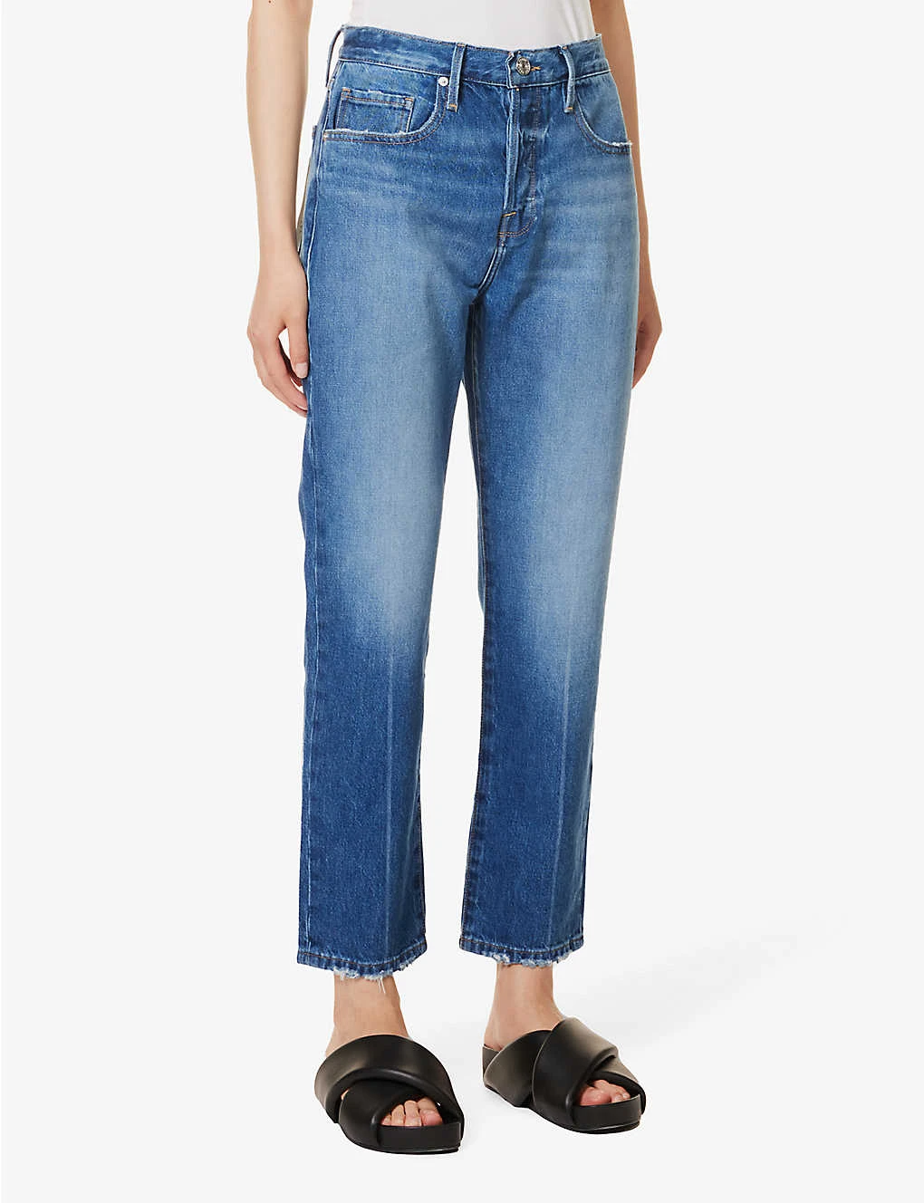 FRAME Le Original Straight-leg Hgih-rise Jeans 5 FRAME Le Original Straight-leg Hgih-rise Jeans - Image 3