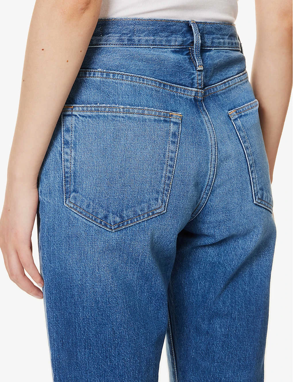 FRAME Le Original Straight-leg Hgih-rise Jeans 7 FRAME Le Original Straight-leg Hgih-rise Jeans - Image 5