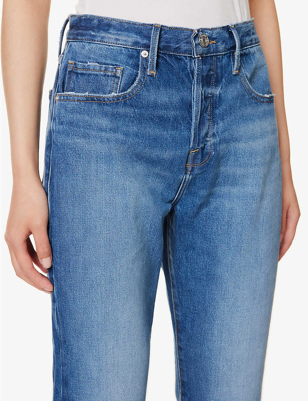 FRAME Le Original Straight-leg Hgih-rise Jeans 8 FRAME Le Original Straight-leg Hgih-rise Jeans - Image 6