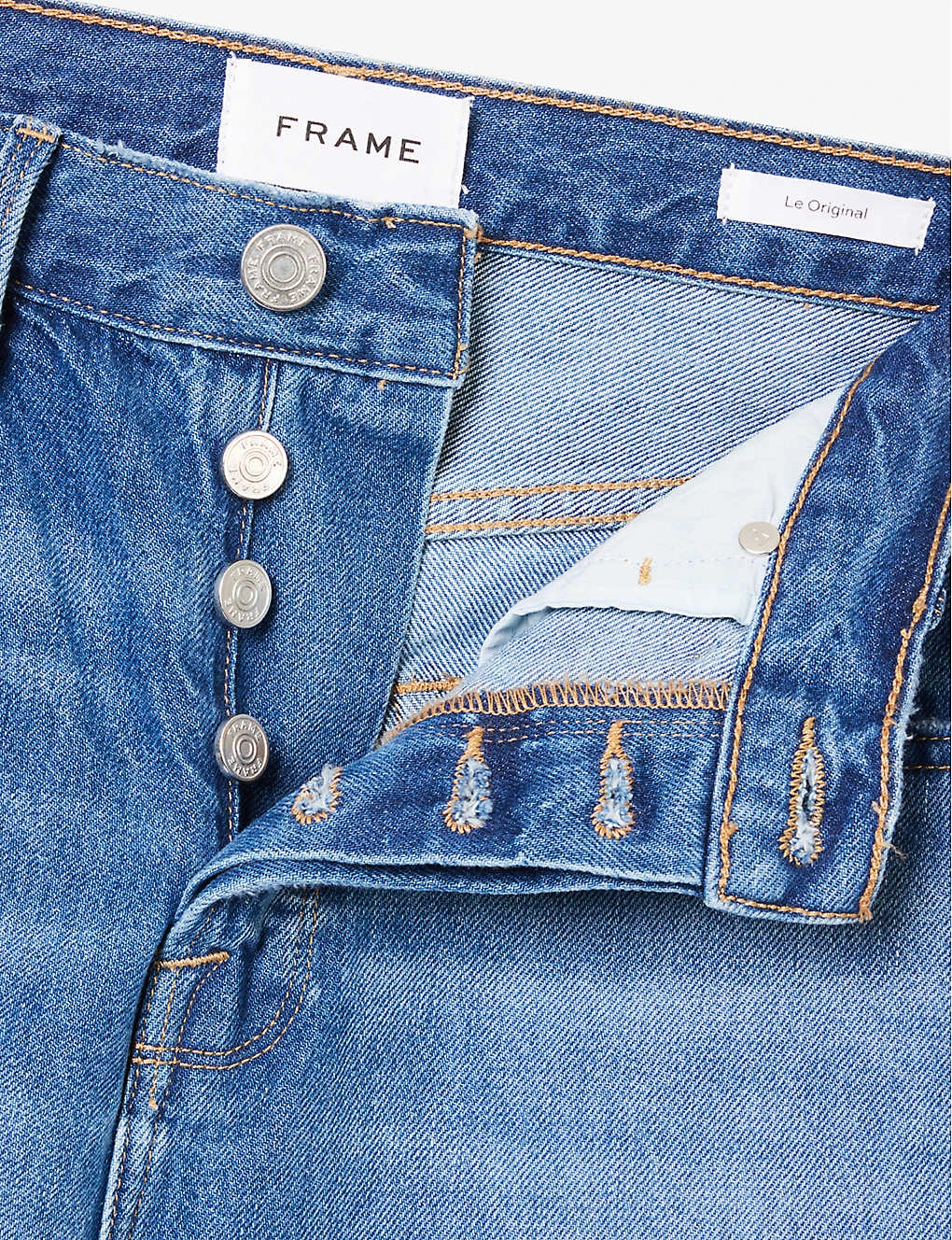 FRAME Le Original Straight-leg Hgih-rise Jeans 9 FRAME Le Original Straight-leg Hgih-rise Jeans - Image 7