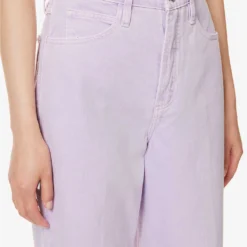 FRAME Le High ‘N’ Tight Wide-leg High-rise Jeans -Default Template 2 R04146443 WASHEDLILAC ALT04