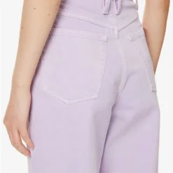 FRAME Le High ‘N’ Tight Wide-leg High-rise Jeans -Default Template 2 R04146443 WASHEDLILAC ALT05