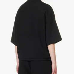 Varley Alden Dropped-shoulders Stretch-jersey Sweatshirt -Default Template 2 R04147432 BLACK ALT03