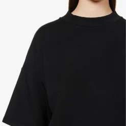 Varley Alden Dropped-shoulders Stretch-jersey Sweatshirt -Default Template 2 R04147432 BLACK ALT04