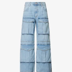 AGOLDE Tex Wide-leg Organic-denim-blend Jeans