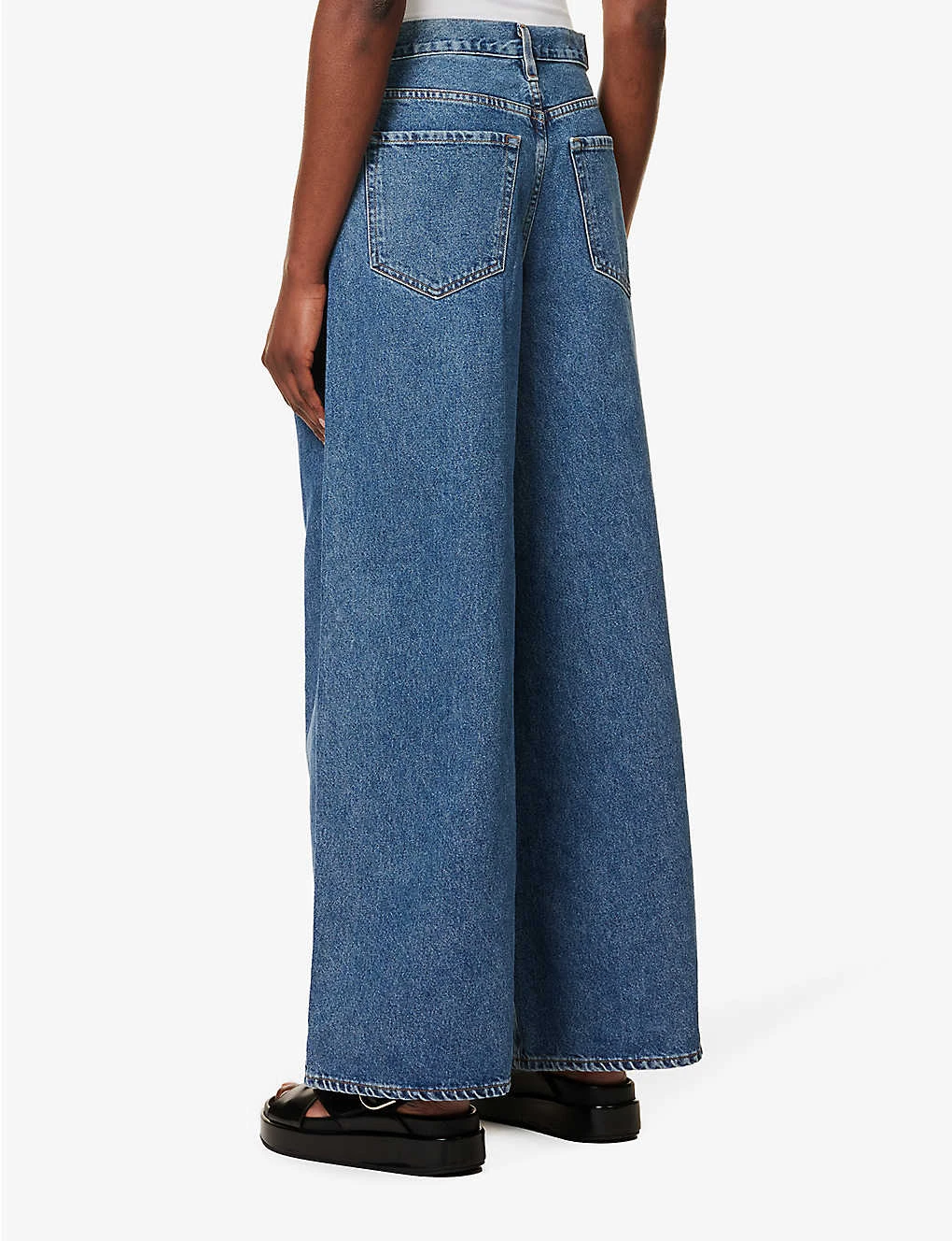 The Atticus Wide-leg High-rise Jeans 6 The Atticus Wide-leg High-rise Jeans - Image 4