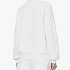 Zinnia Elle Cotton-towelling Polo Shirt -Default Template 2 R04148921 WHITE ALT03