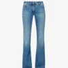 Straight-leg Mid-rise Jeans 2 Straight-leg Mid-rise Jeans -Default Template 2 R04149025 BLUE M