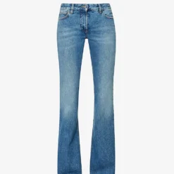 Straight-leg Mid-rise Jeans