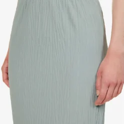 Max Mara Carnia Crinkle-effect Knitted Midi Skirt -Default Template 2 R04149126 SAGEGREEN ALT04