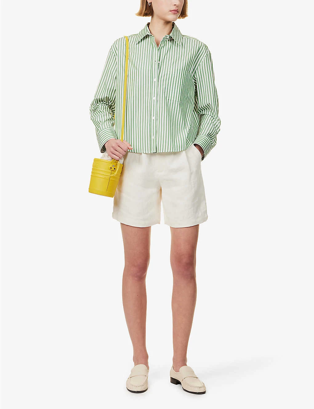 Weekend Max Mara Perak Striped Cotton Shirt 4 Weekend Max Mara Perak Striped Cotton Shirt - Image 2
