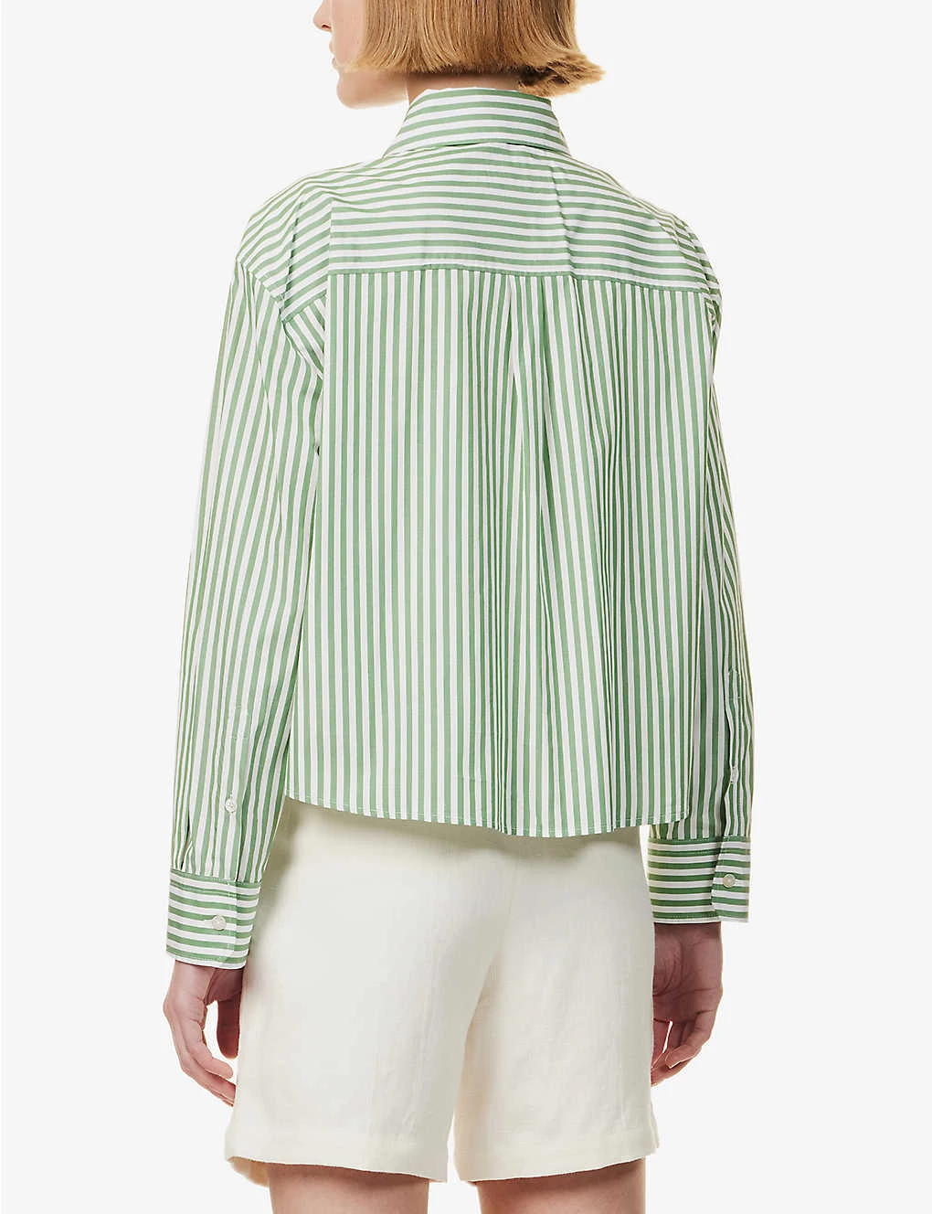 Weekend Max Mara Perak Striped Cotton Shirt 6 Weekend Max Mara Perak Striped Cotton Shirt - Image 4