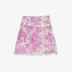 Zadig & Voltaire Jocky Toile-de-Jouy-print Organic-cotton Mini Skirt